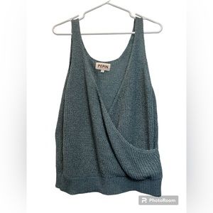 PEPIN | sleeveless knit top
